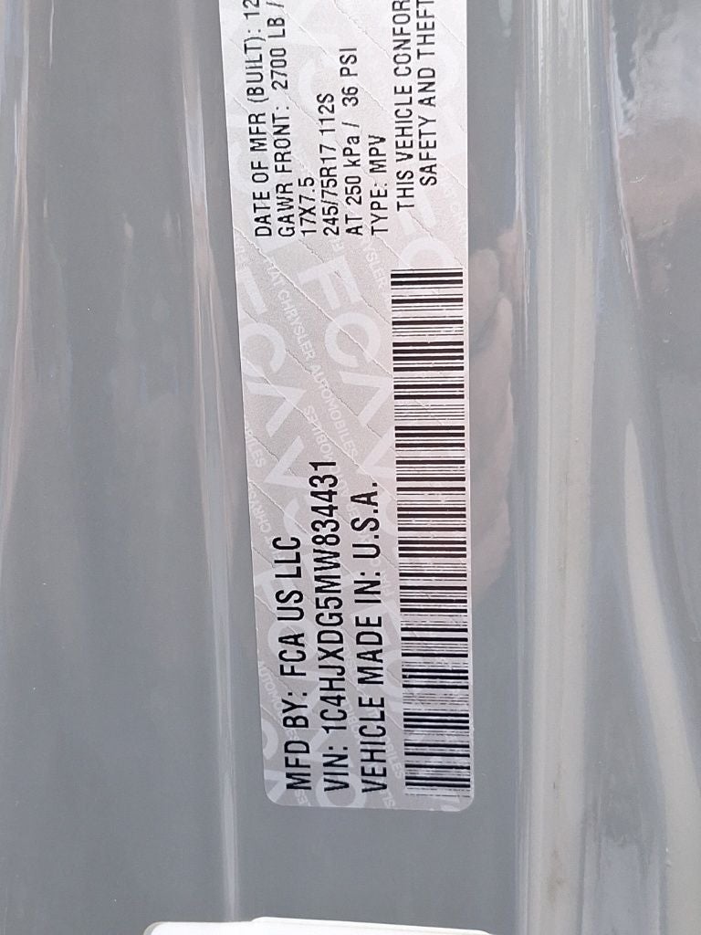 2021 Jeep Wrangler Unlimited Sport S