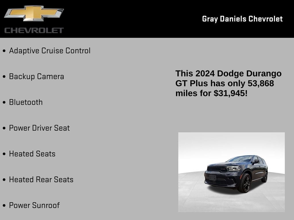 2024 Dodge Durango GT Plus