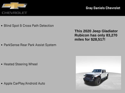 2020 Jeep Gladiator Rubicon