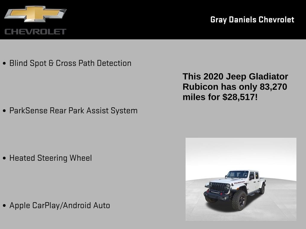 2020 Jeep Gladiator Rubicon