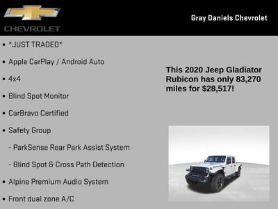 2020 Jeep Gladiator Rubicon