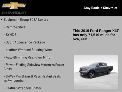 2019 Ford Ranger XLT