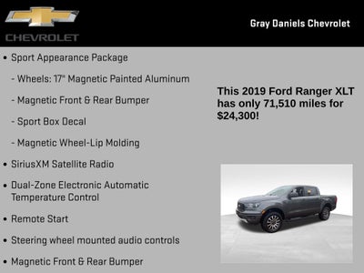 2019 Ford Ranger XLT