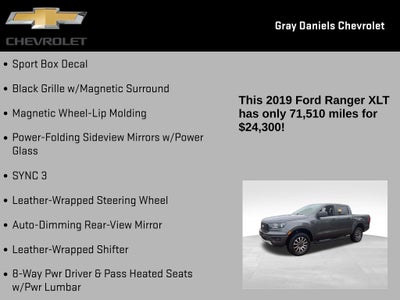 2019 Ford Ranger XLT