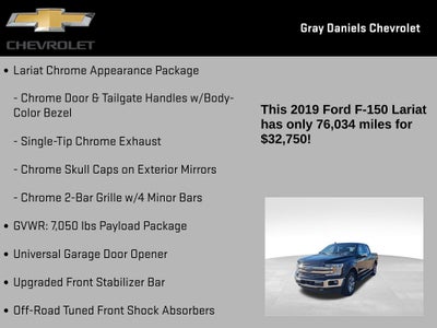 2019 Ford F-150 Lariat