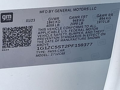 2023 Chevrolet Malibu 1FL