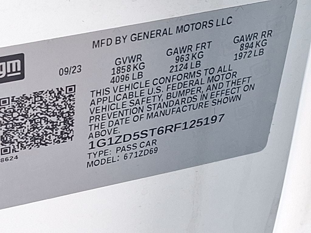 2024 Chevrolet Malibu LT 1LT