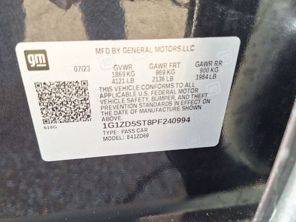 2023 Chevrolet Malibu LT 1LT