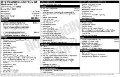 2016 Chevrolet Colorado LT