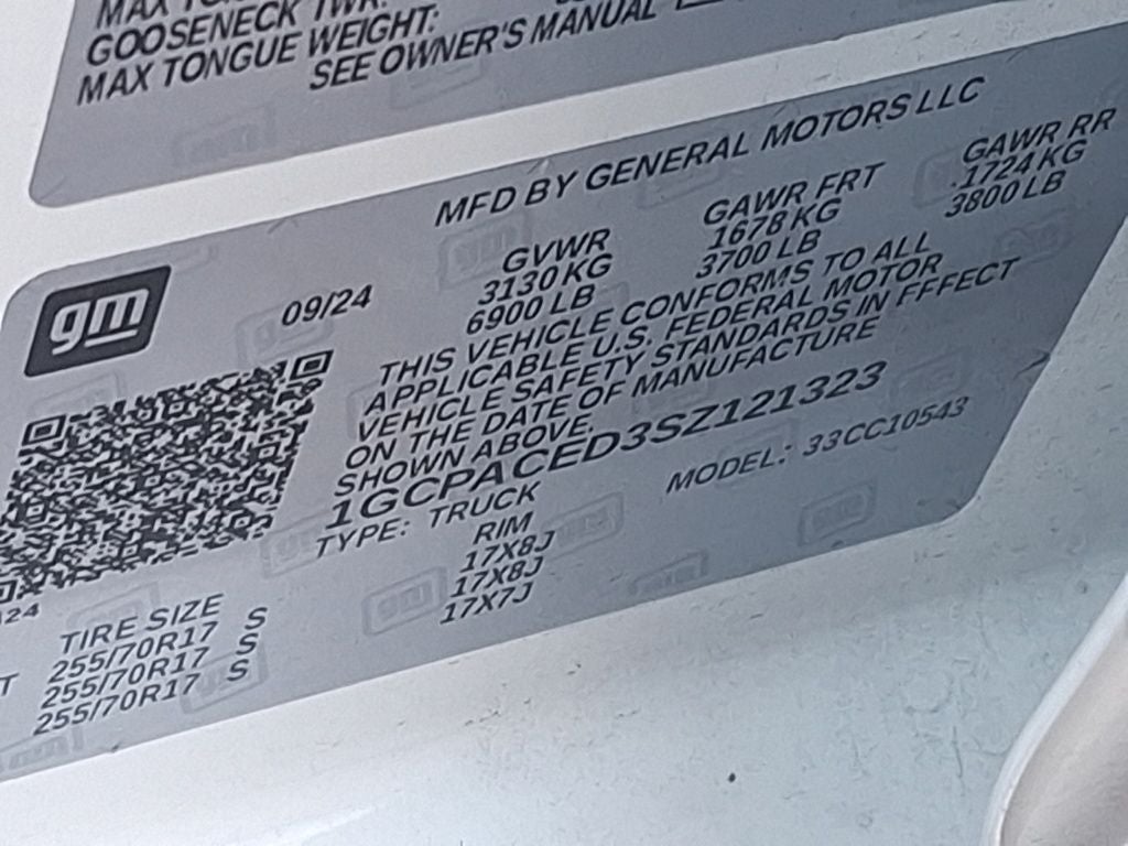 2025 Chevrolet Silverado 1500 LT