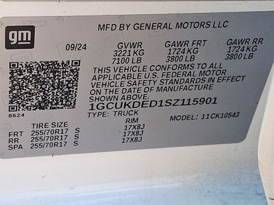 2025 Chevrolet Silverado 1500 LT LT1