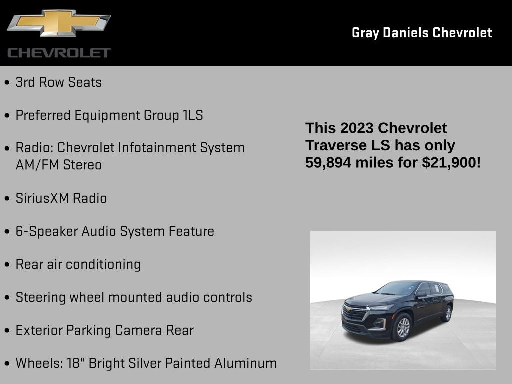 2023 Chevrolet Traverse LS