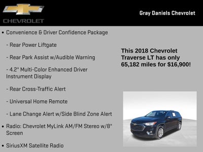 2018 Chevrolet Traverse LT Cloth w/1LT