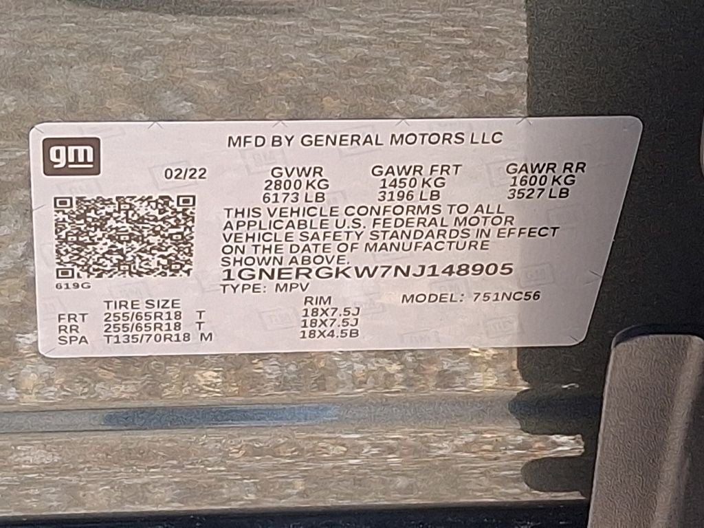 2022 Chevrolet Traverse LT 1LT