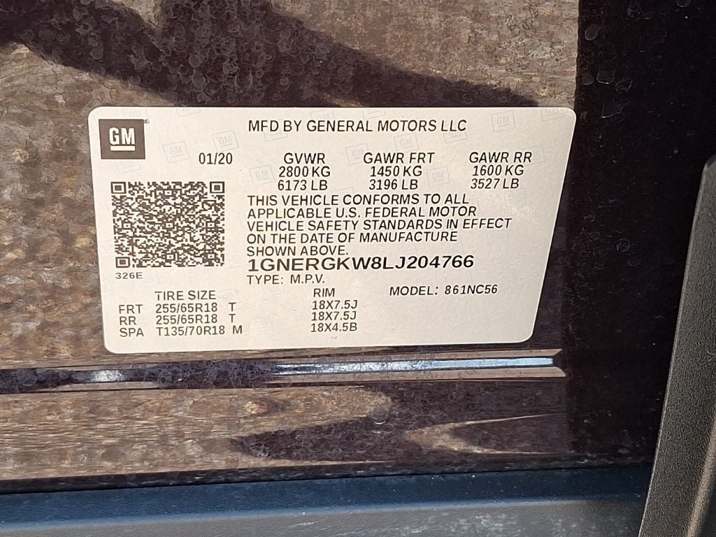 2020 Chevrolet Traverse LT 1LT