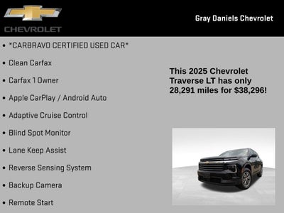 2025 Chevrolet Traverse LT 2LT