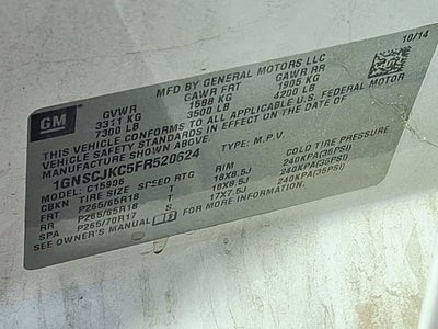 2015 Chevrolet Suburban LT