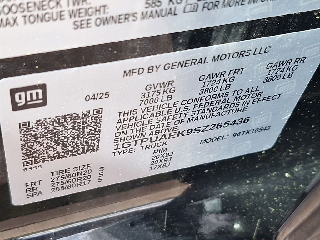 2025 GMC Sierra 1500 Pro