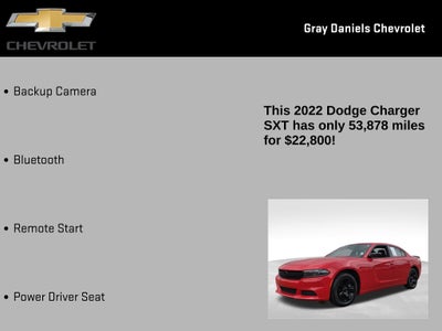 2022 Dodge Charger SXT