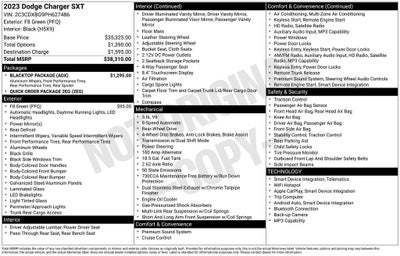 2023 Dodge Charger SXT