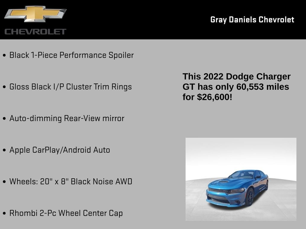 2022 Dodge Charger GT