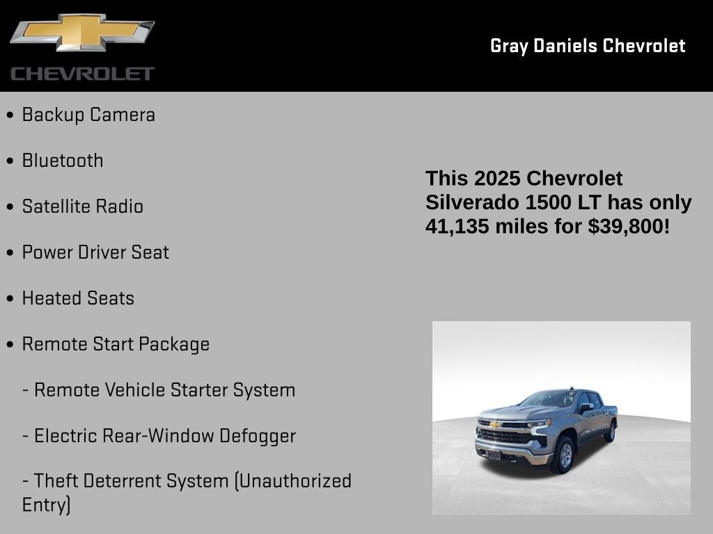 2025 Chevrolet Silverado 1500 LT LT1