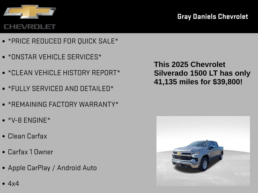 2025 Chevrolet Silverado 1500 LT LT1