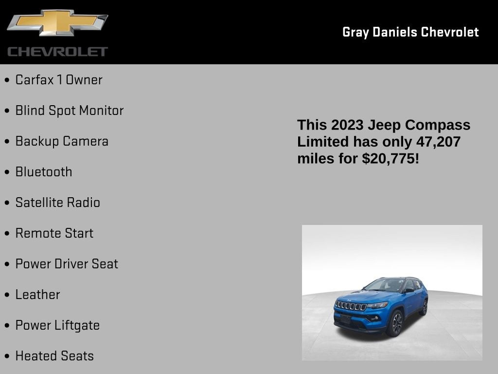 2023 Jeep Compass Limited