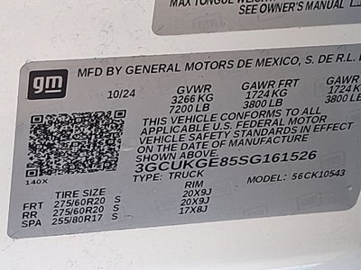 2025 Chevrolet Silverado 1500 LTZ