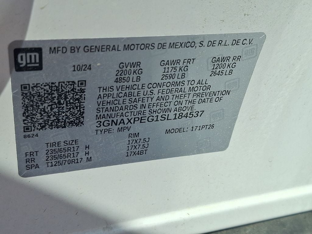 2025 Chevrolet Equinox LT