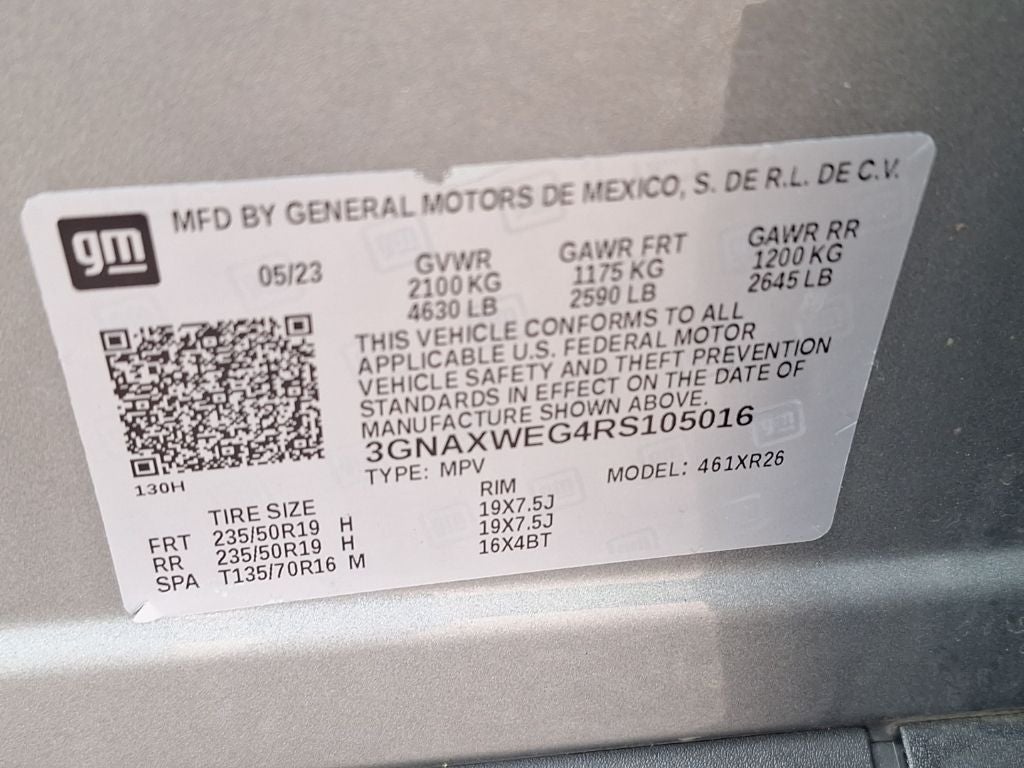 2024 Chevrolet Equinox RS