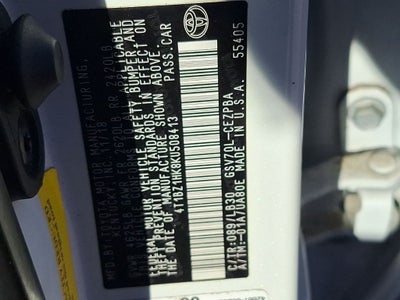 2019 Toyota Camry XSE V6