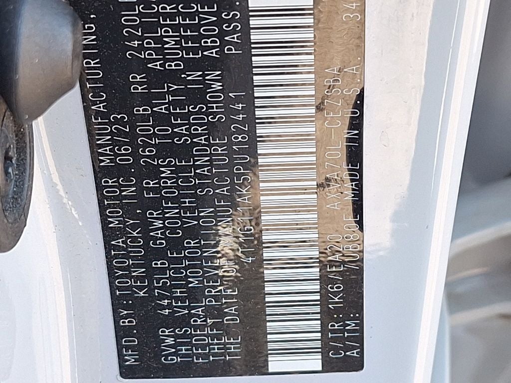 2023 Toyota Camry Base