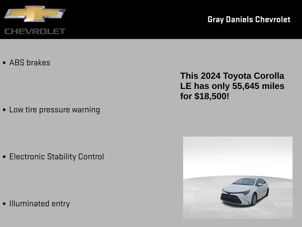 2024 Toyota Corolla LE