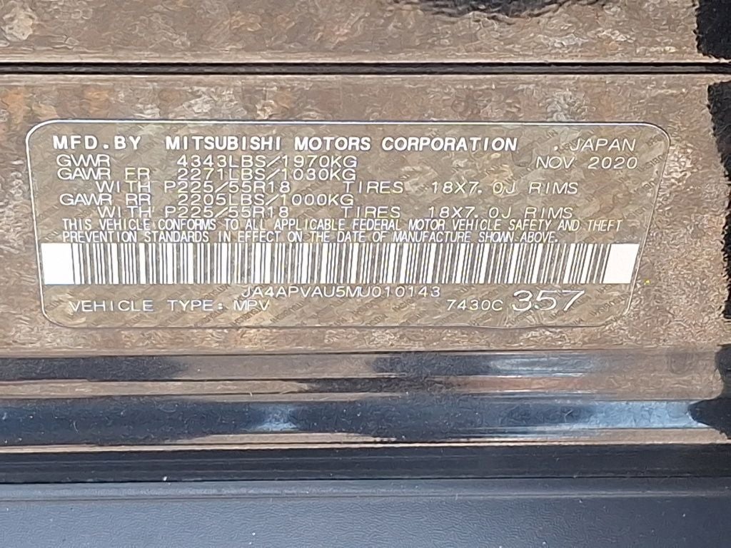 2021 Mitsubishi Outlander Sport 2.0 SE