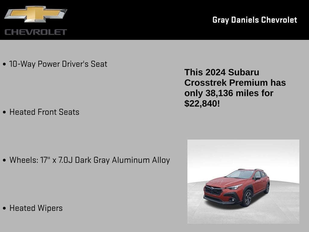 2024 Subaru Crosstrek Premium