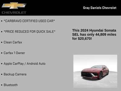 2024 Hyundai Sonata SEL