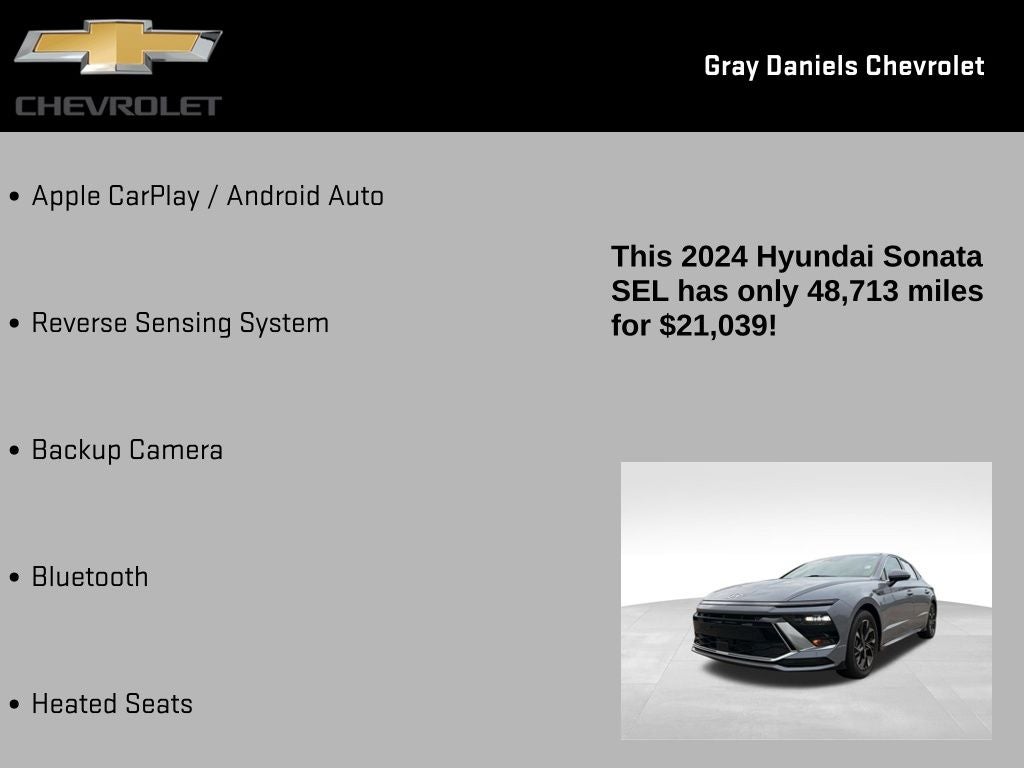 2024 Hyundai Sonata SEL
