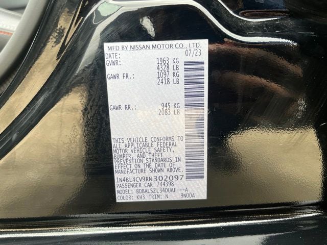 2024 Nissan Altima 2.5 SR
