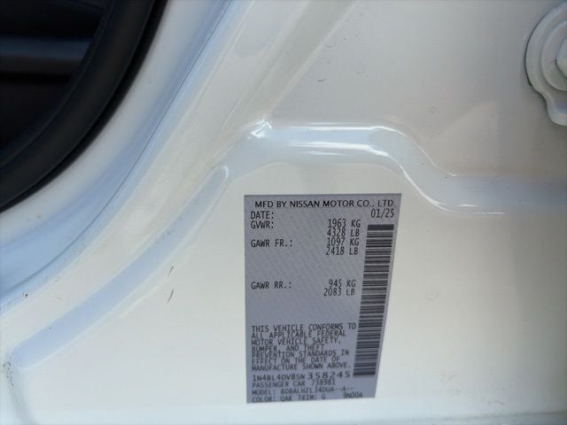 2025 Nissan Altima 2.5 SV