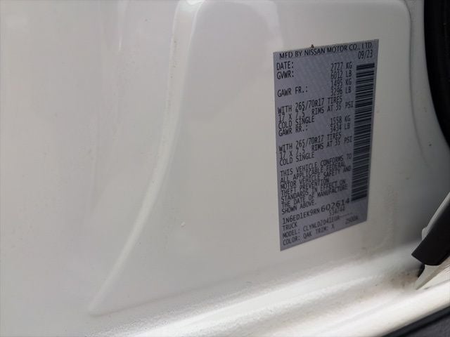 2024 Nissan Frontier PRO-4X