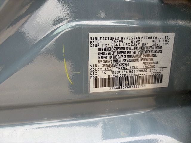 2024 Nissan Sentra SV