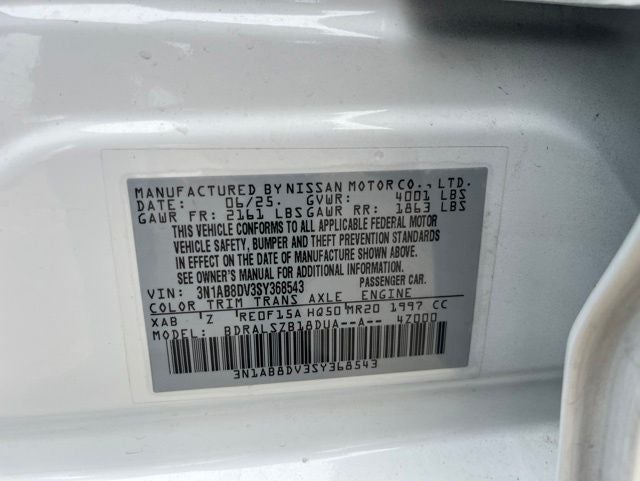 2025 Nissan Sentra SR