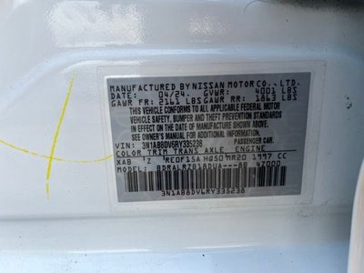 2024 Nissan Sentra SR