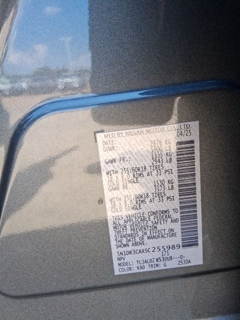 2025 Nissan Pathfinder SL