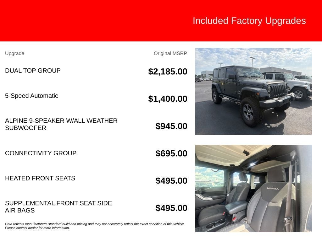 2017 Jeep Wrangler Unlimited Sahara