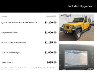 2019 Jeep Wrangler Unlimited Sport S