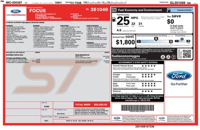 2016 Ford Focus ST