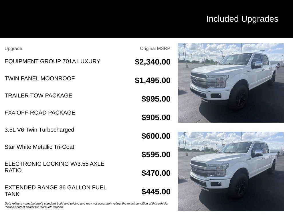 2020 Ford F-150 Platinum