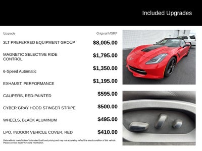 2014 Chevrolet Corvette Stingray Z51 3LT